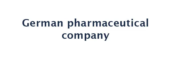 German pharmaceutical company