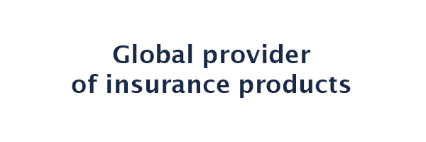 Global provider of insurance products