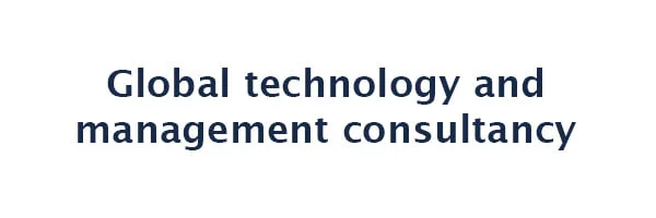 Global technology and management consultancy