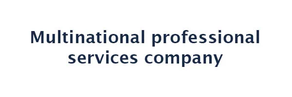 Multinational professional services company