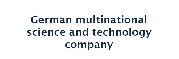 German multinational science and technology company