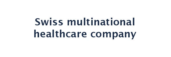 Swiss multinational healthcare company