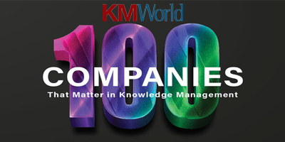 metaphacts named one of KMWorld’s Top 100 companies that matter in knowledge management in 2025
