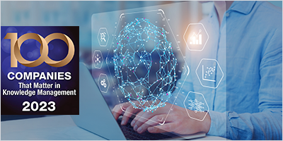 metaphacts is included in KMWorld's 2023 list of 100 companies that matter most in knowledge management